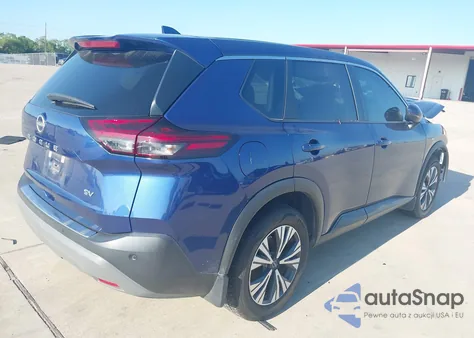 2022 Nissan Rogue Sv z USA, uszkodzony, nr VIN 5N1BT3BA3NC697513